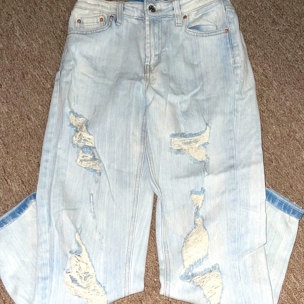 High Rise mom jeans